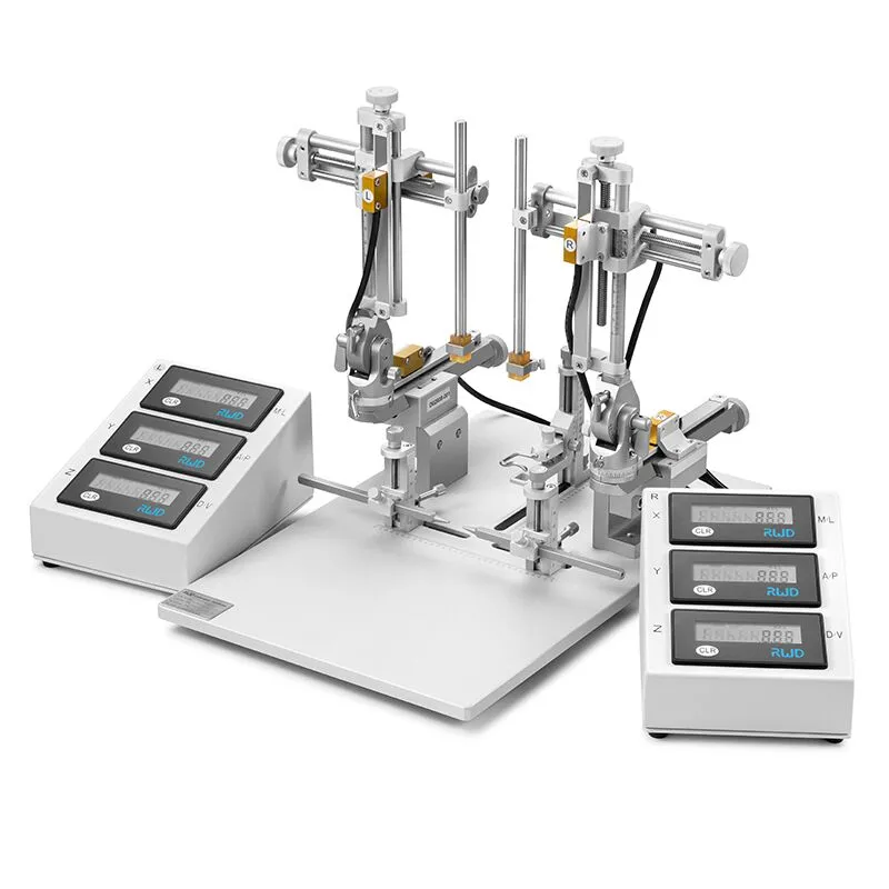 Cadre stéréotaxique pour rat et souris